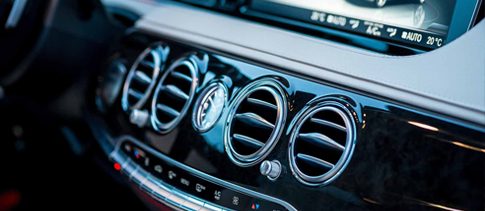 Car air conditioning vents